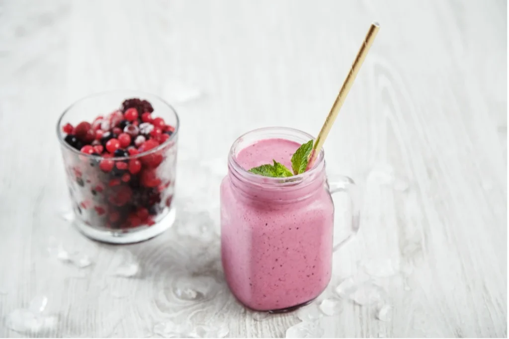 protein berry smoothie