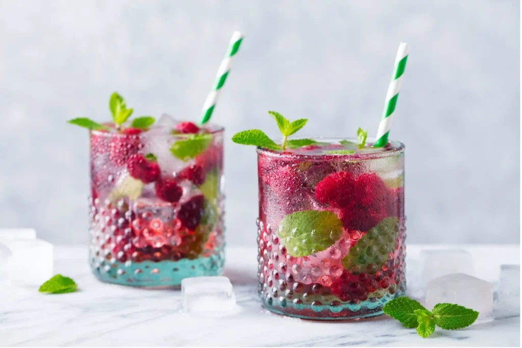 rasberry mohito