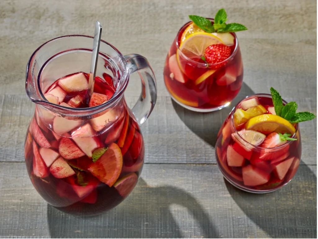 Non-Alcoholic Sangria delicious cocktail recipe